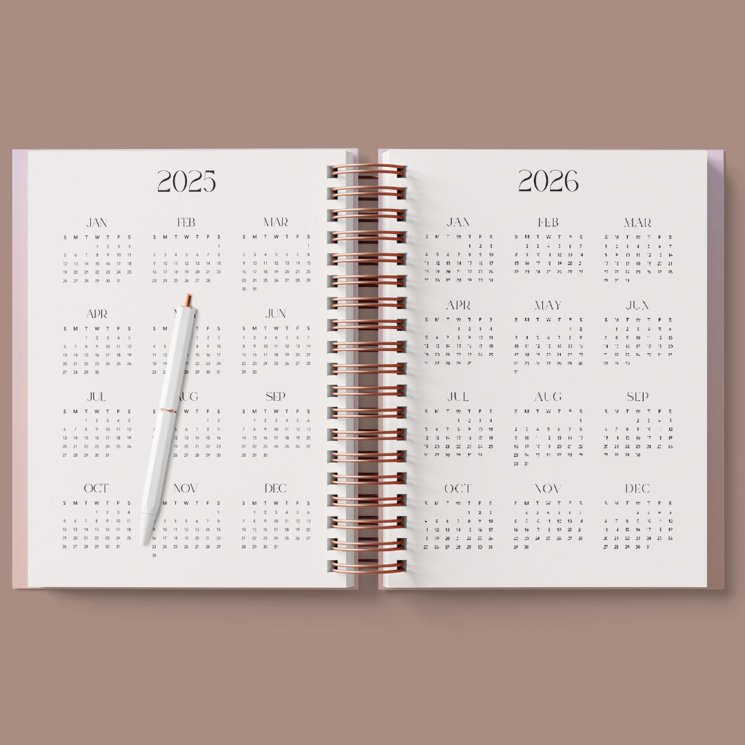 6 Month Planner