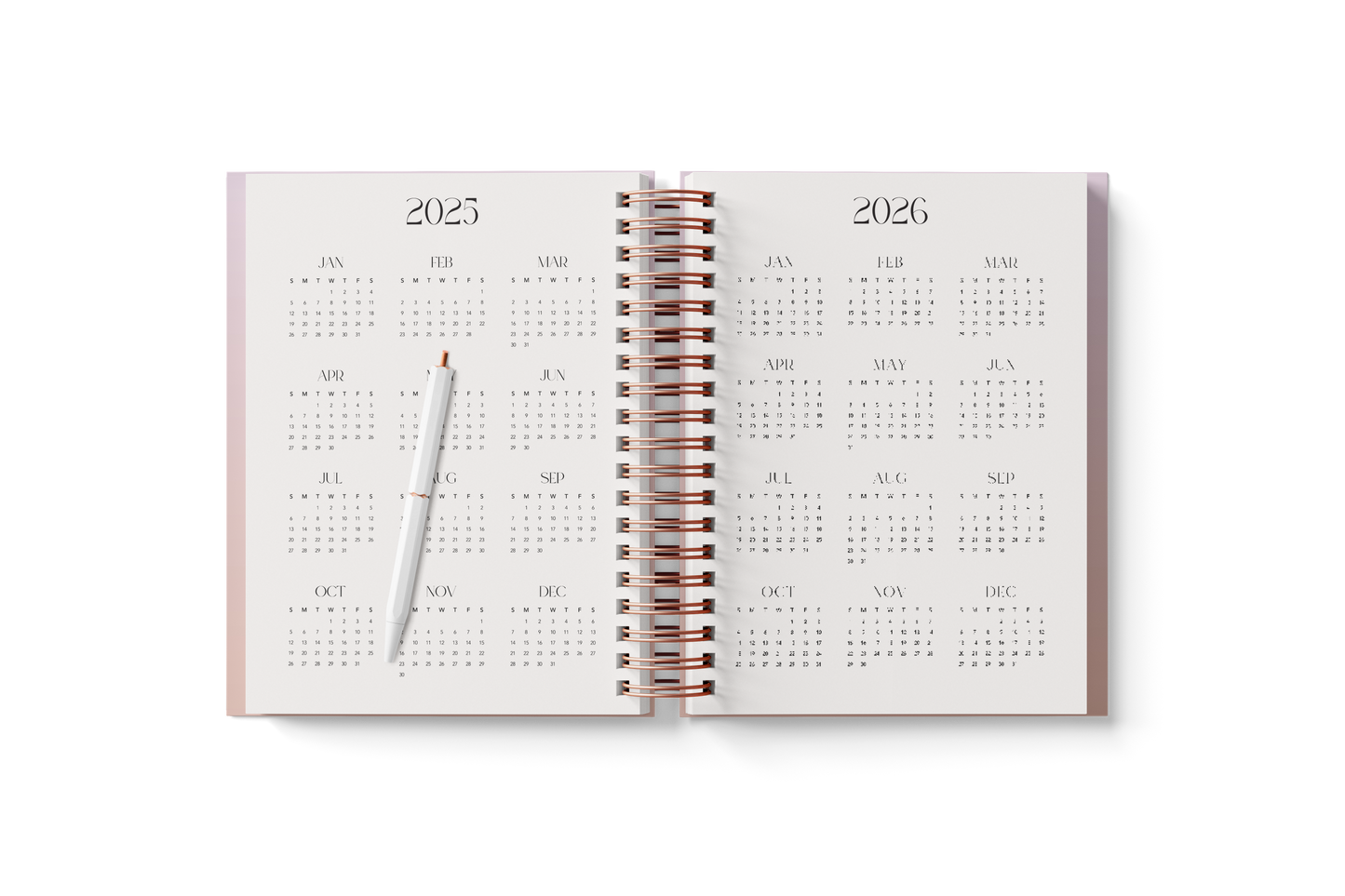 6 Month Planner