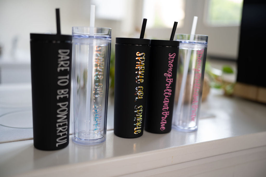 Black Matte Tumbler