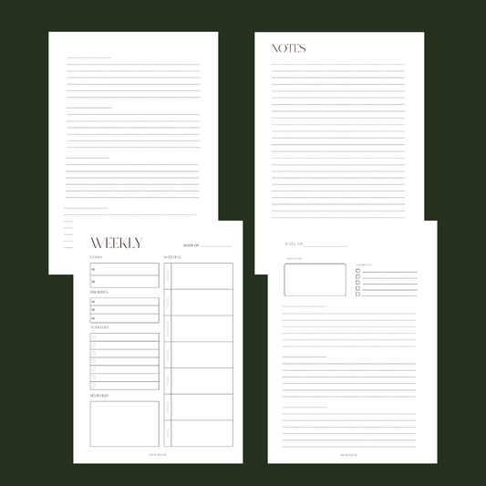 Weekly Inserts