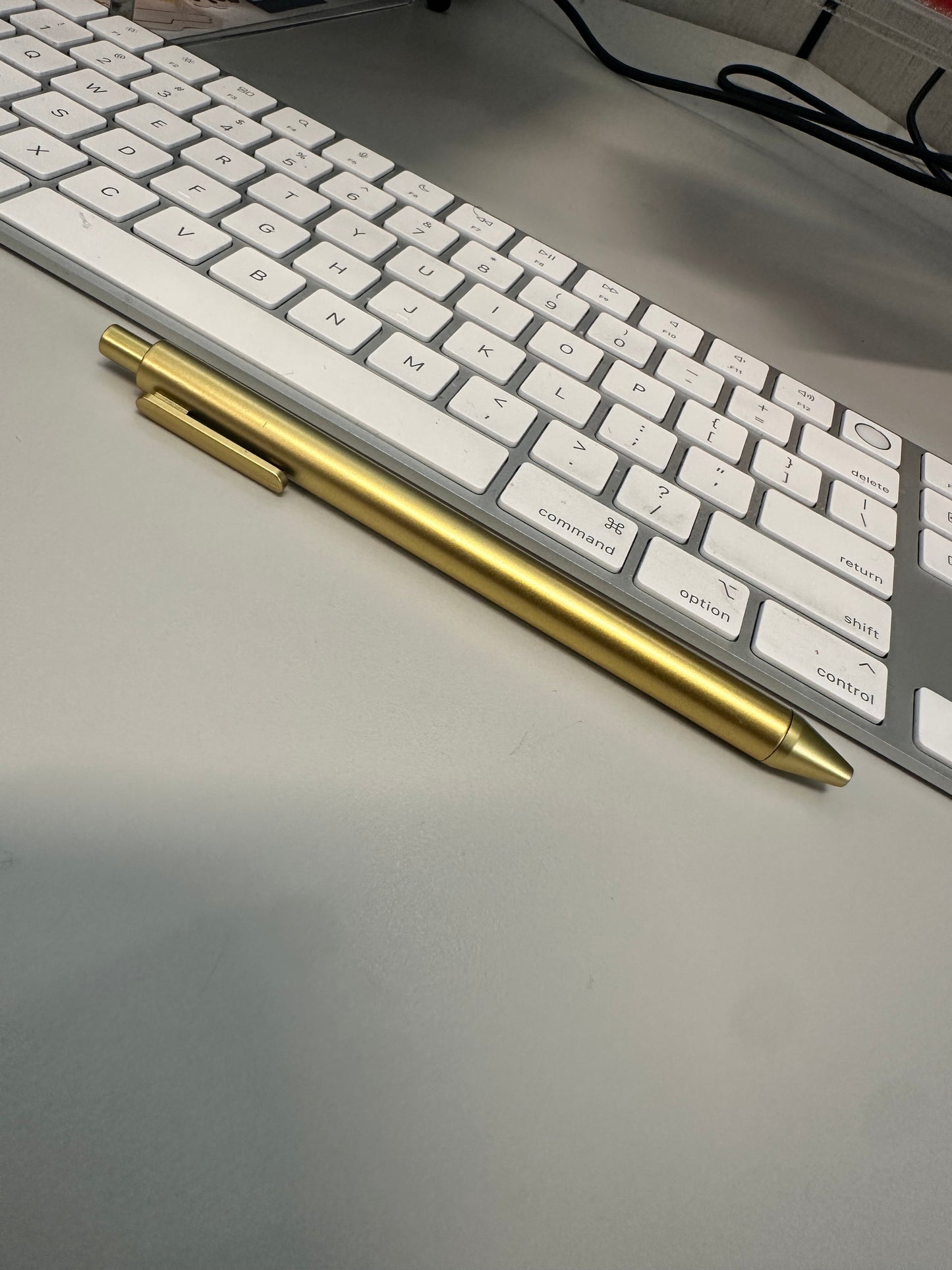 Gold Click Ballpoint Pen