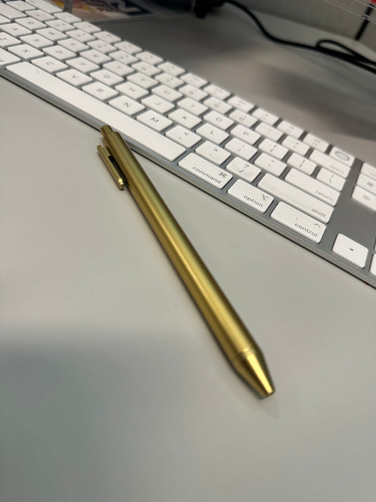 Gold Click Ballpoint Pen