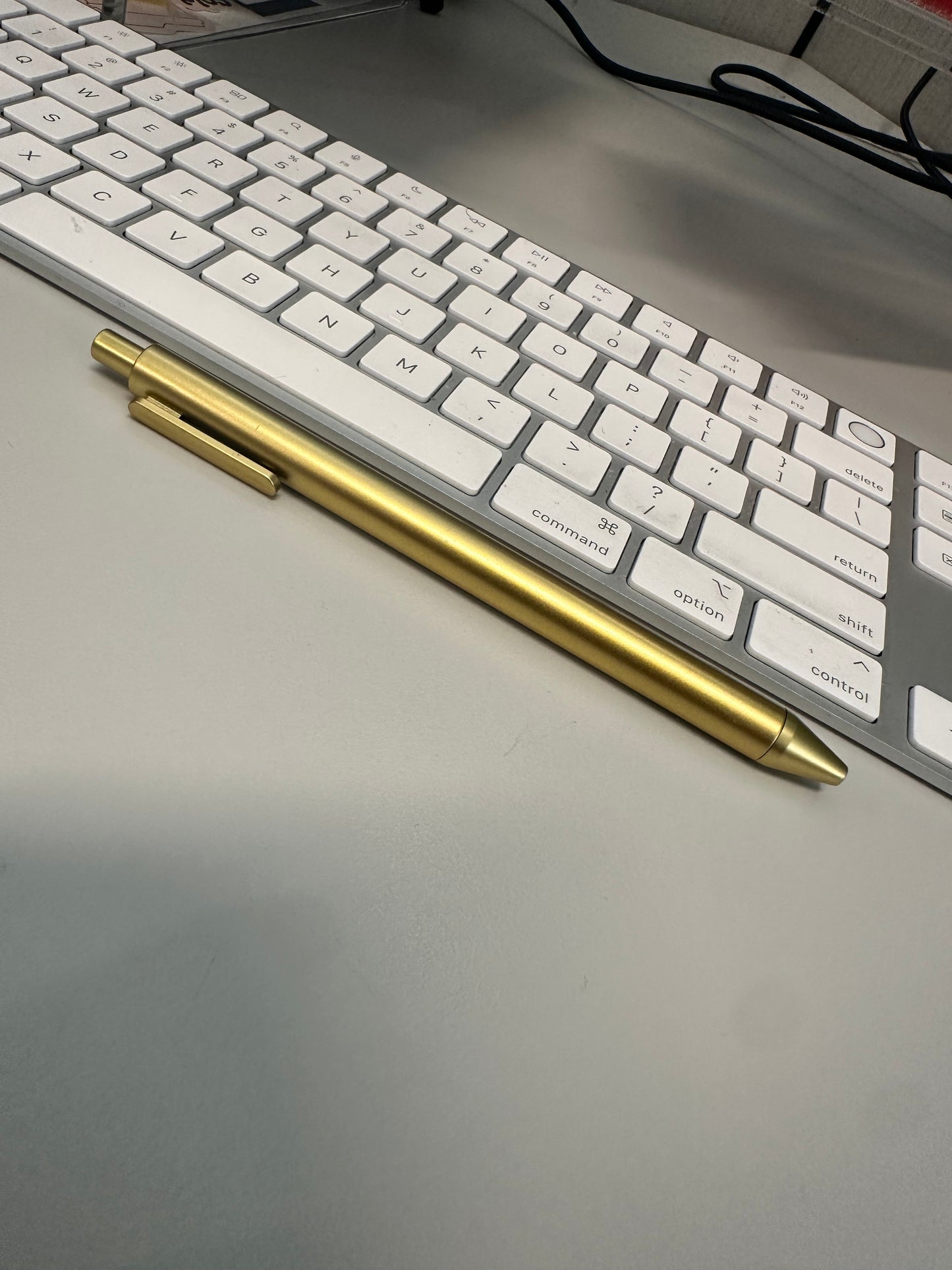 Gold Click Ballpoint Pen