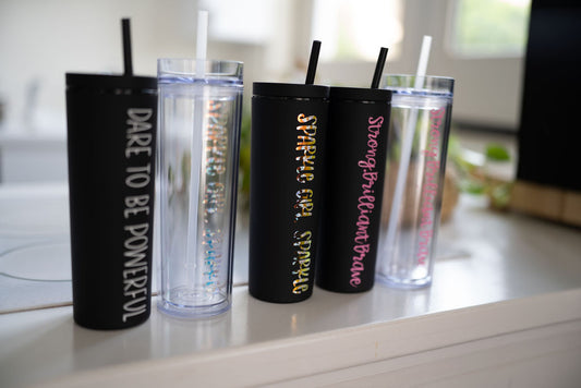 Black Matte Tumbler